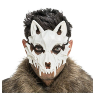 Skelet Ulv Maske