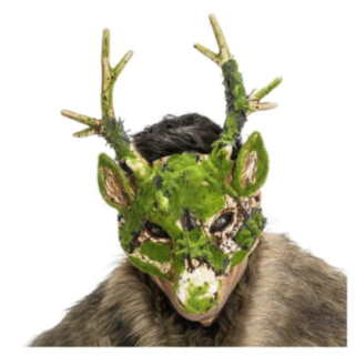 Skelet Hjortemaske Mosgrøn