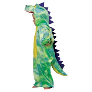 Grøn Drage Børnekostume