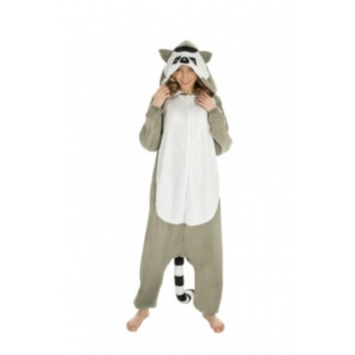 Vaskebjørn Onesie Teen Kostume