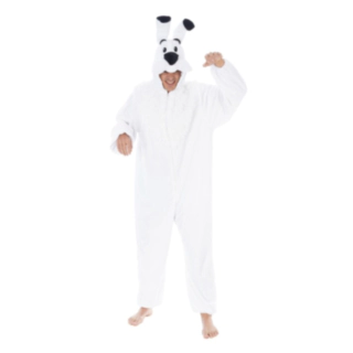 Asterix® Idefix Onesie Kostume Hvid