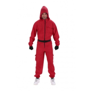 R&oslash;d Heldragt Teen Kostume