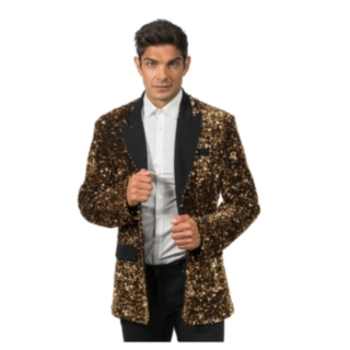 Glimmer Smokingjakke Bronze