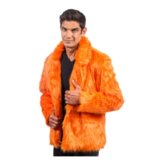 Pelsjakke Orange