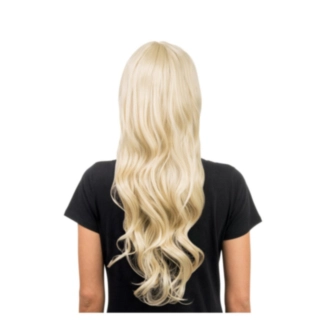 Jenna Lang Paryk Med Pandehår Blond