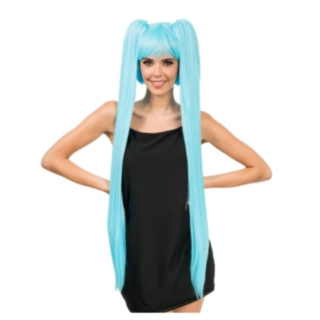 Anime Hatsune Miku Paryk Blå