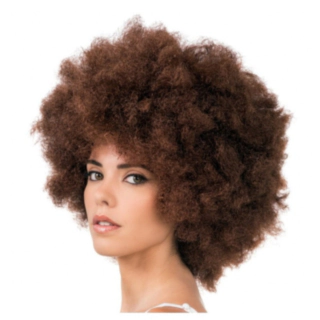 Afro Paryk Mahogni