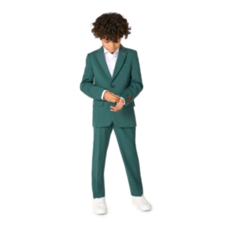 OppoSuits Daily® Fresh Green Børnejakkesæt