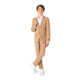 OppoSuits Daily® Dark Sand Teen Jakkesæt