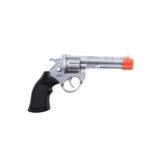 Cowboy Legetøjsrevolver Sølv