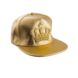 Krone Baseballkasket Guld