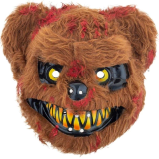 Horror Bjørn Maske Brun