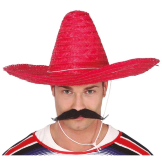 Mexicansk Sombrero Rød