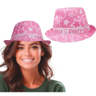 Party Girls Sommerhat Lyserød
