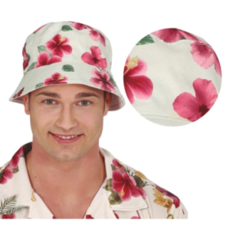 Hawaii Blomster Bøllehat