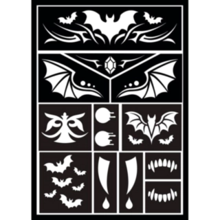 Vampyr Sminkeskabelon