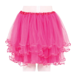 Børnetylskørt Pink