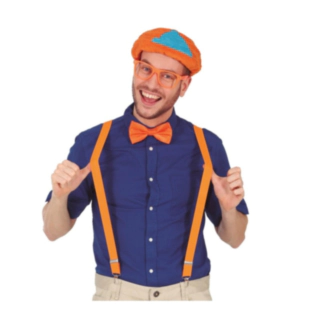Orange Partyaccessories Sæt