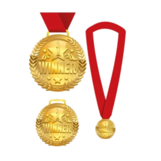 Winner Medalje Guld