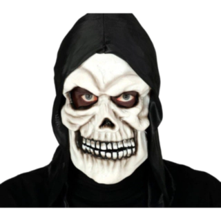 Dødningehoved Maske Med Hætte