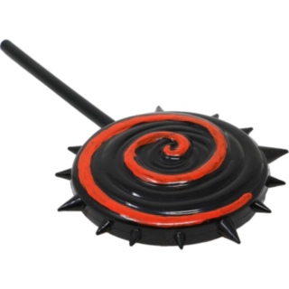 Halloweenklovn Slikkepind Rød/Sort