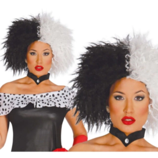 Cruella Paryk Sort/Hvid