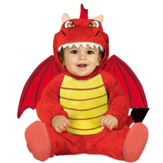 Drage Babykostume Rød
