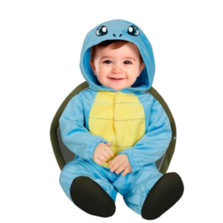 Skildpadde Babykostume Blå