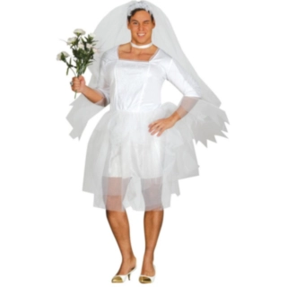 Mandlig Brud Kostume