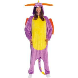 Puff Drage Kostume Lilla
