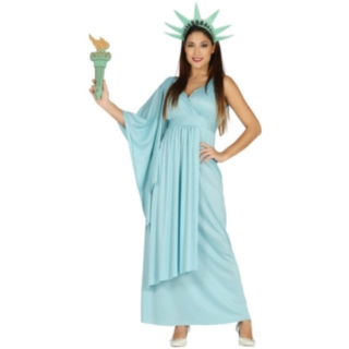 Amerikansk Frihedsgudinde Kostume