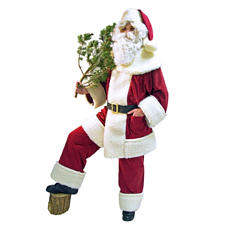Deluxe Vintage Julemandskostume