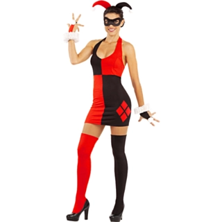 Harley Quinn® Kjole Kostume