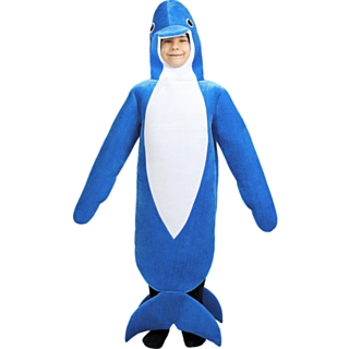 Delfin Børnekostume