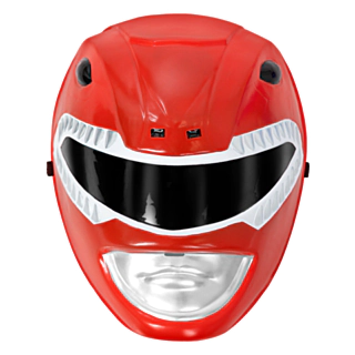 Power Rangers® Rød Børnehjelm
