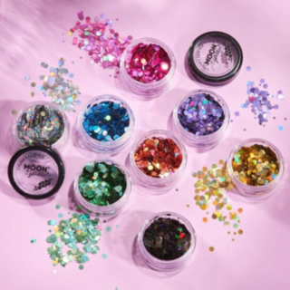 Holografisk Chunky Glitter