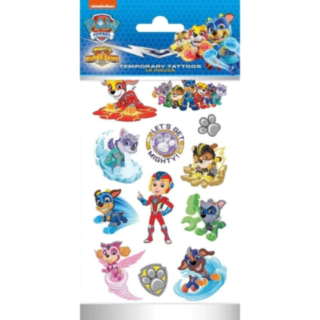 Paw Patrol® Mighty Pups Falske Tatoveringer