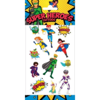 Superhelte Falske Tatoveringer