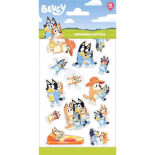 Bluey® Falske Tatoveringer