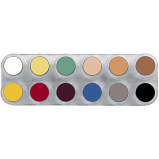 Grimas Fedtsminke Pure, L, Palet 12