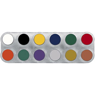 Grimas Fedtsminke Pure, F, Palet 12