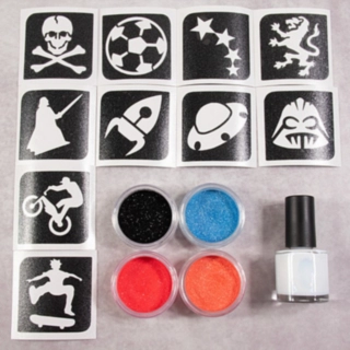 Sport Glitter Tatoveringer