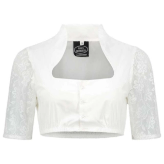 Dirndlbluse Hvid