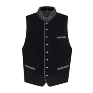 Tyrolervest Sort