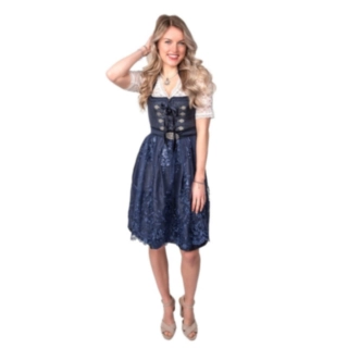 Dirndl Amelia Mørkeblå