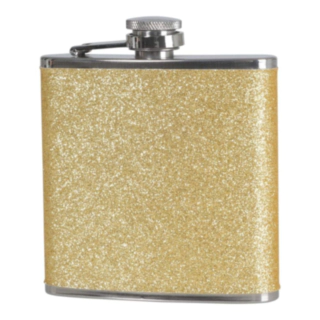 Lommelærke Glitter Guld