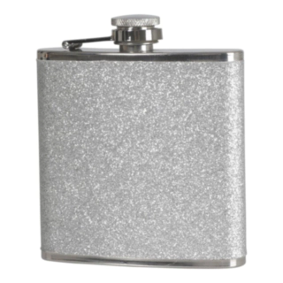 Lommelærke Glitter Sølv