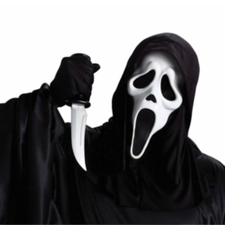 Scream® Maske & Kniv Sæt