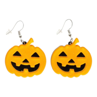 Halloween Græskar Øreringe