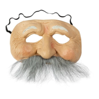 Gammel Mand Halvmaske